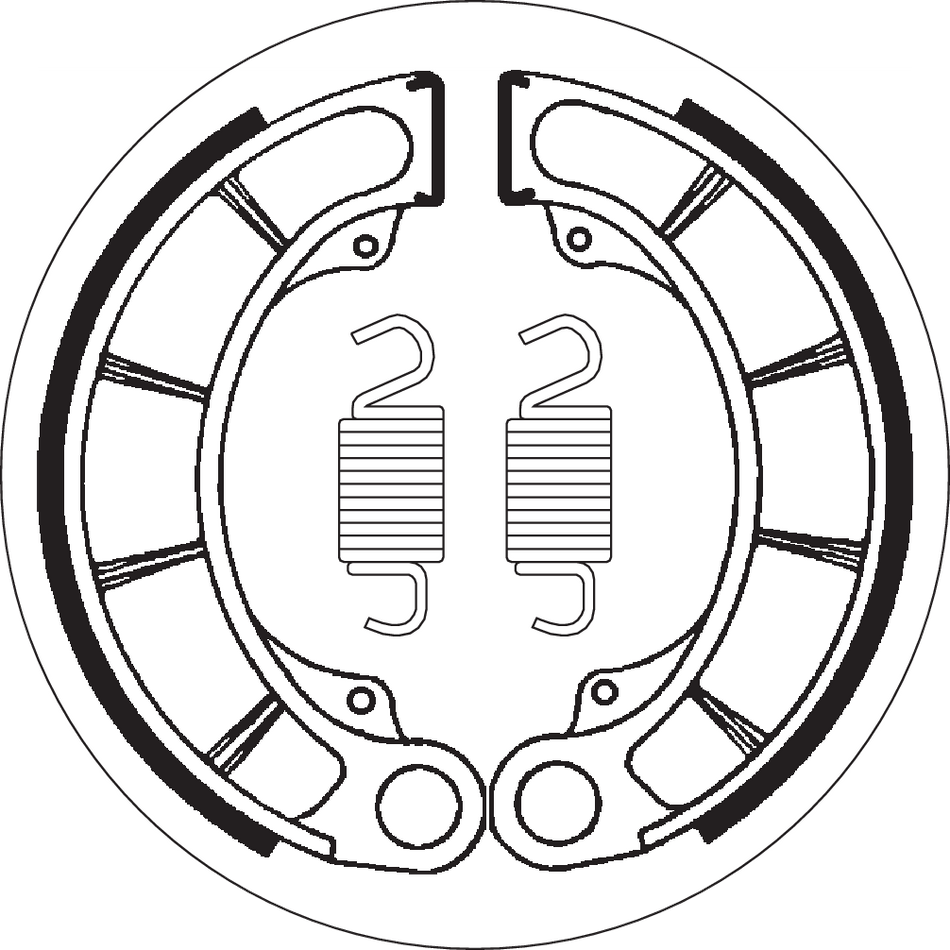 SBS Brake Shoes - Honda 2059