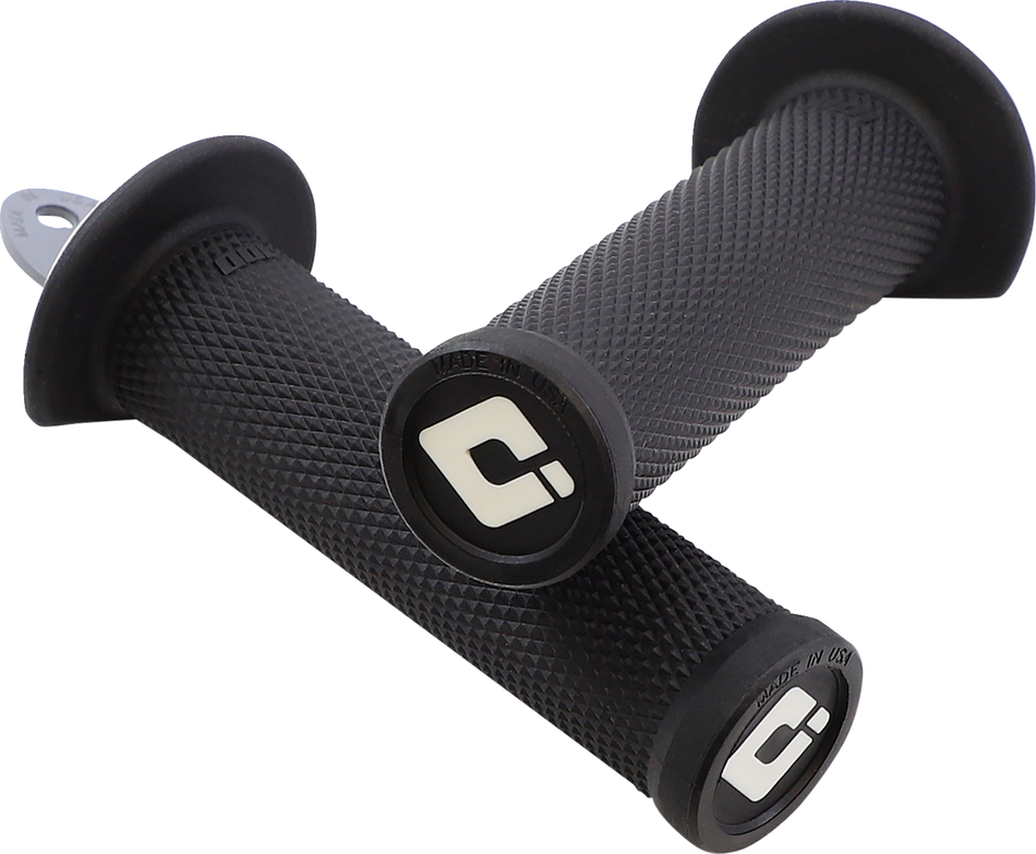 ODI Grips - Ruffian - ATV/PWC - Black/Silver J33RFB-S