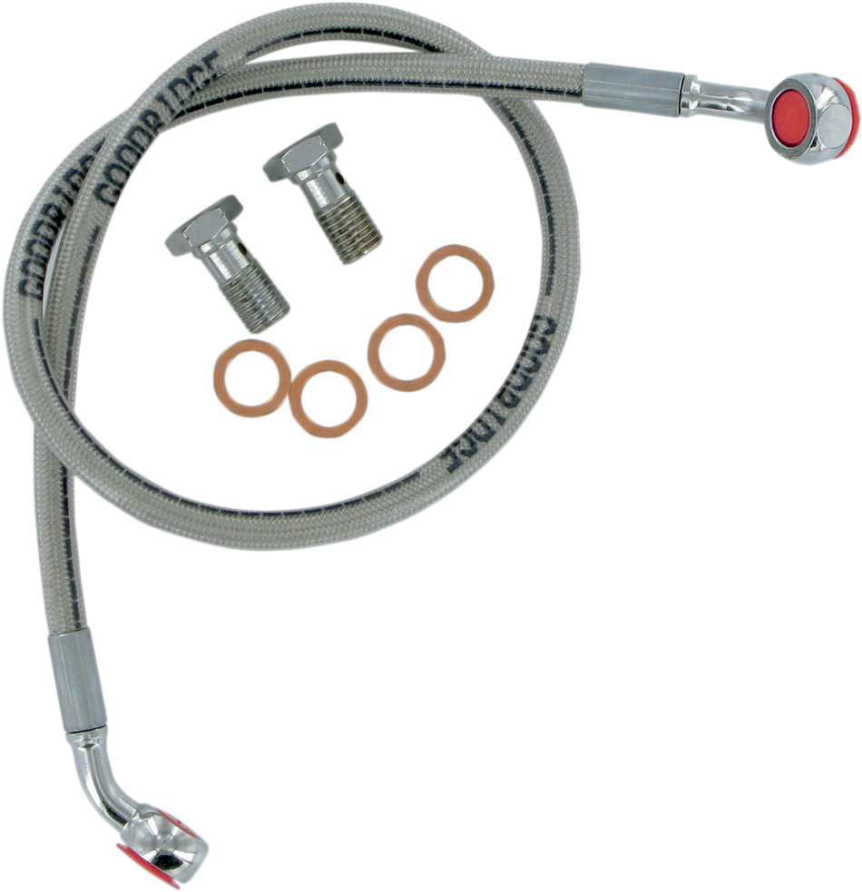 GOODRIDGE Brake Line Kit - Rear - RMZ450 63332