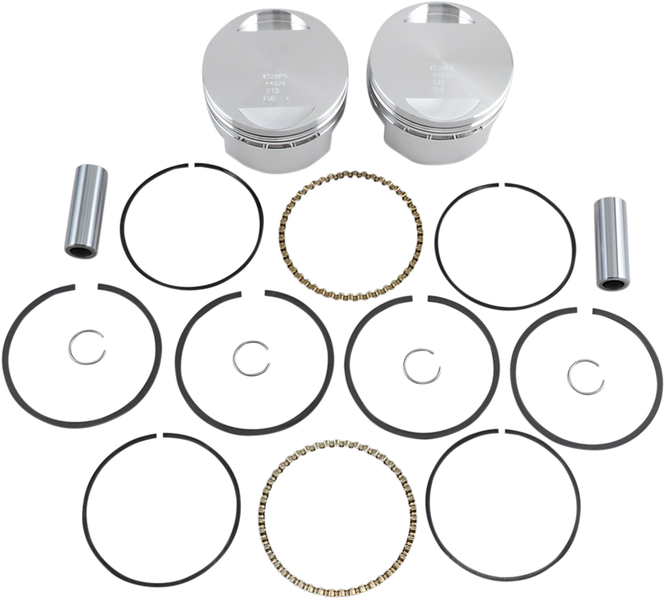 WISECO Piston Kit - Standard - 1988-2003 - 1200 High-Performance K1660