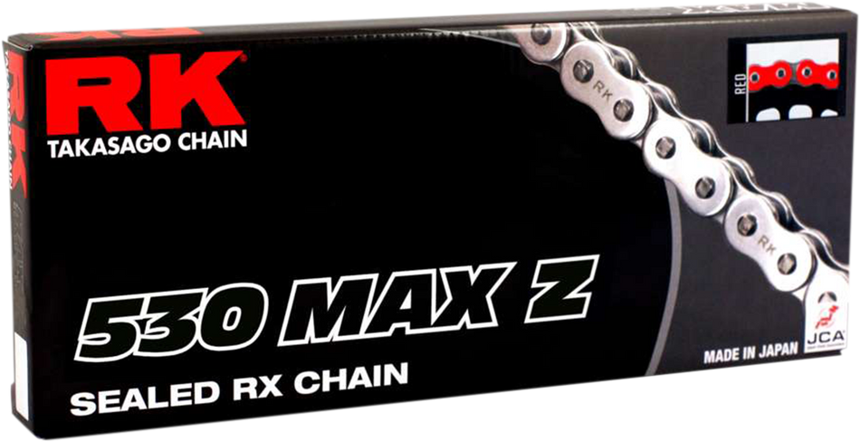 RK 530 Max Z - Chain - 120 Links - Red 530MAXZ-120-RR