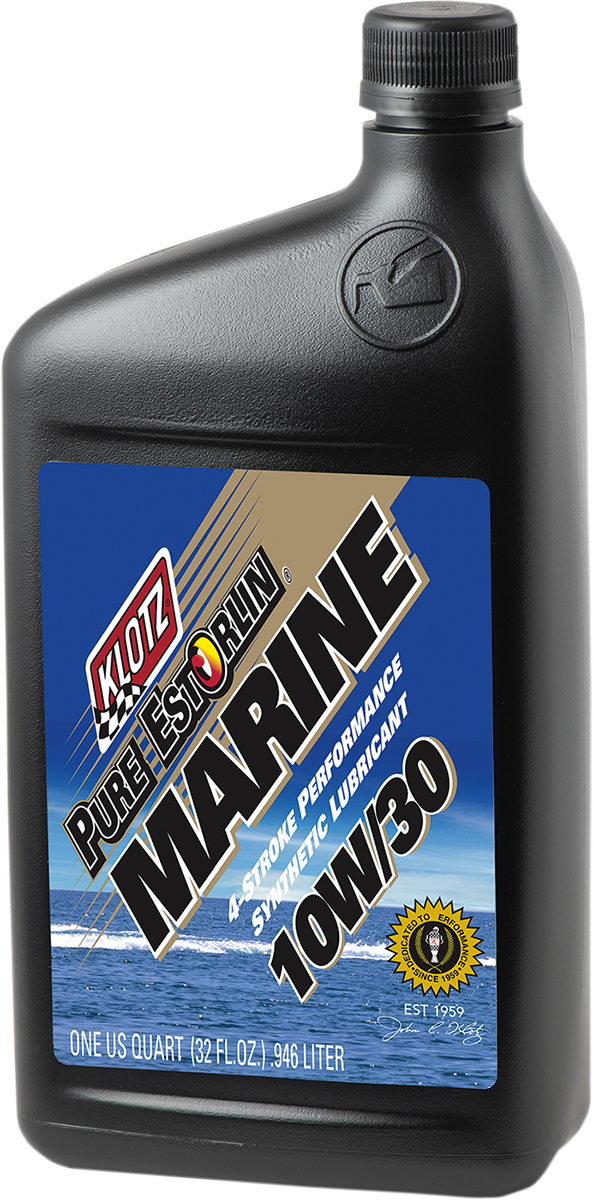 KLOTZ OIL Marine 4-Stroke Engine Oil - 10W-30 - 1 U.S. quart KE-330