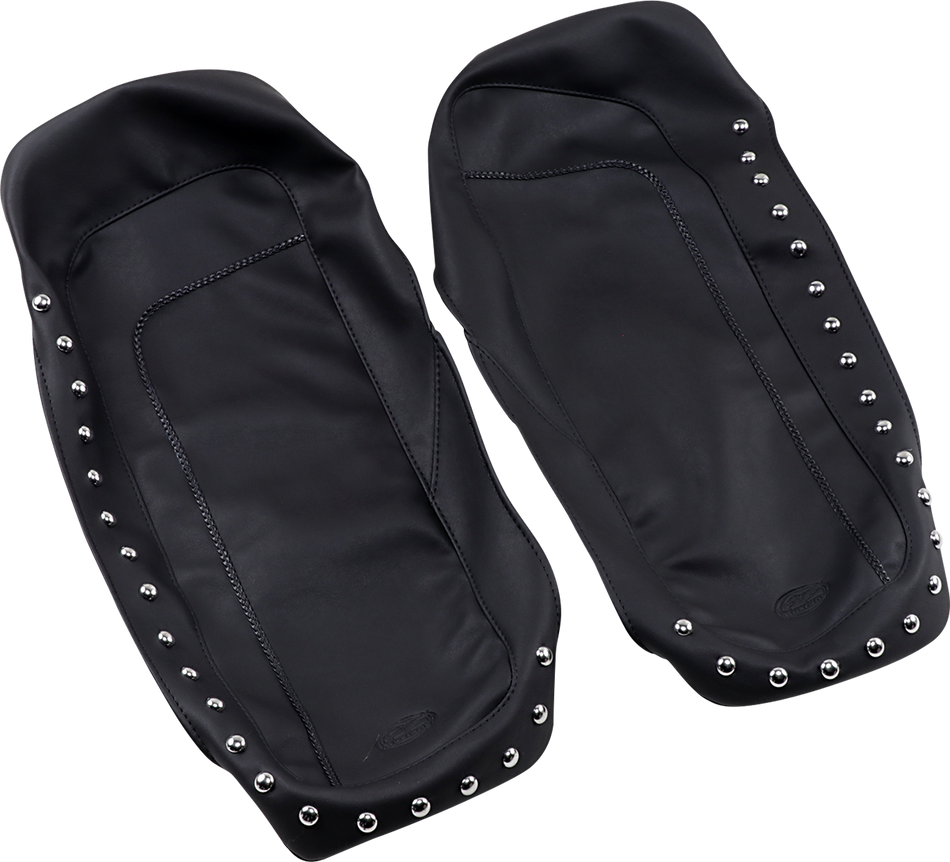 MUSTANG Saddlebag Cover Lid - Studded - FL 77605