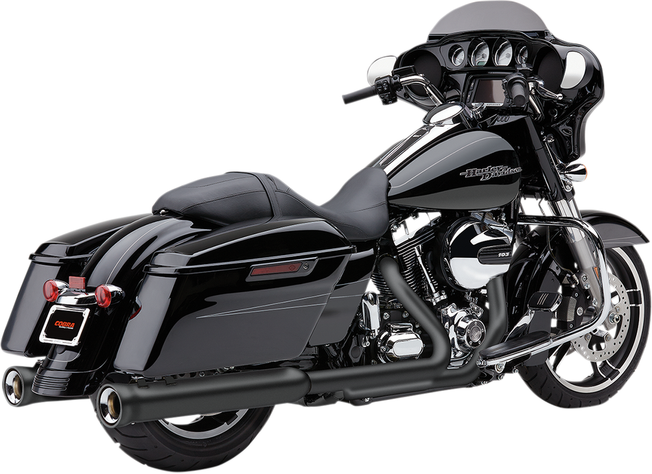 Silenciadores COBRA Neighbor Hater para Bagger '95-'16 - Negro 6107RB 