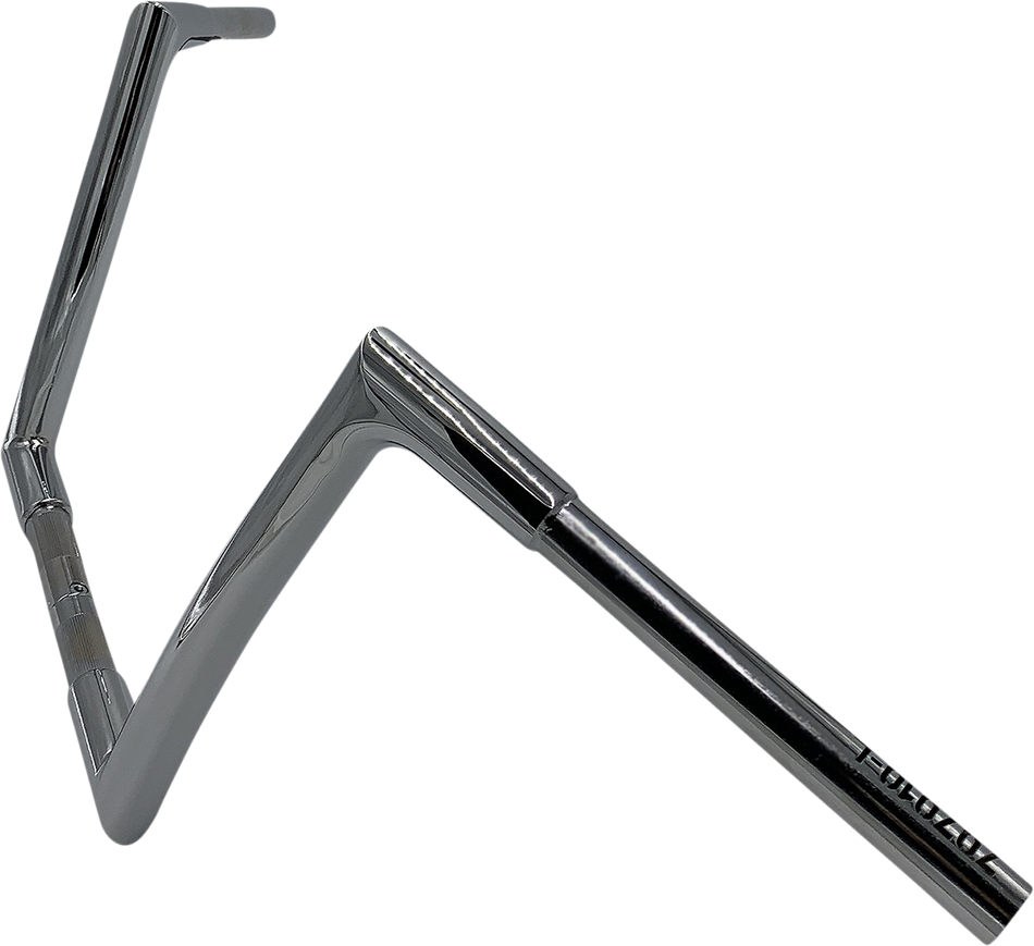 FAT BAGGERS INC. Handlebar - Flat Top - 10" - Chrome 707010