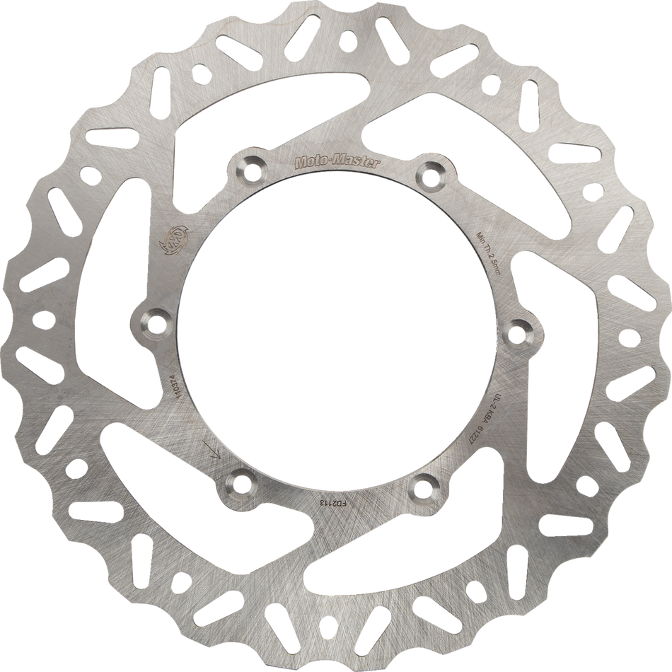 MOTO-MASTER Brake Rotor - Front - Nitro 110374-PU