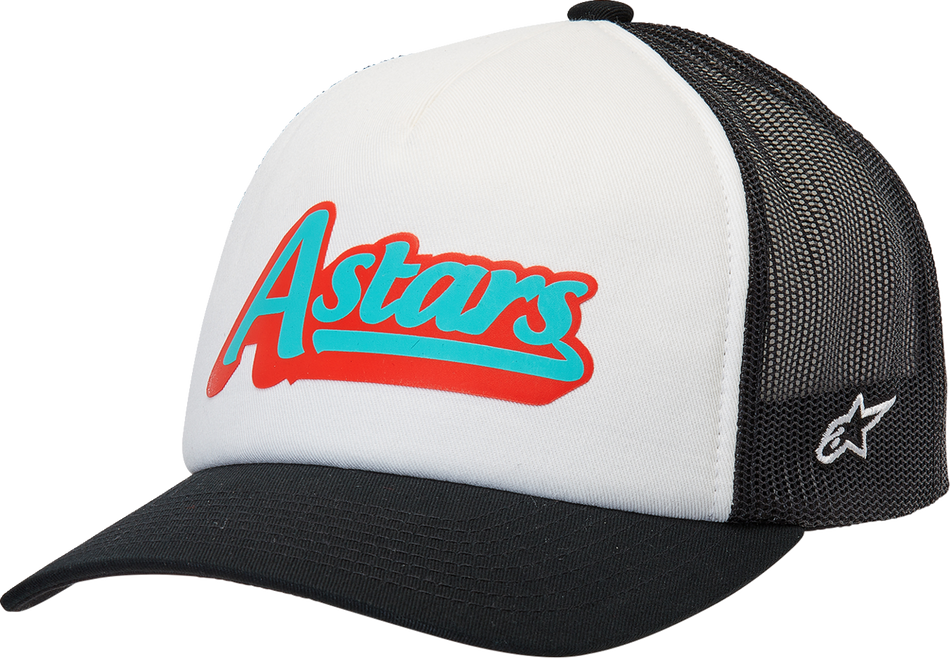 ALPINESTARS Delivery Trucker-Mütze, Weiß/Schwarz, Einheitsgröße, 1213810102010OS