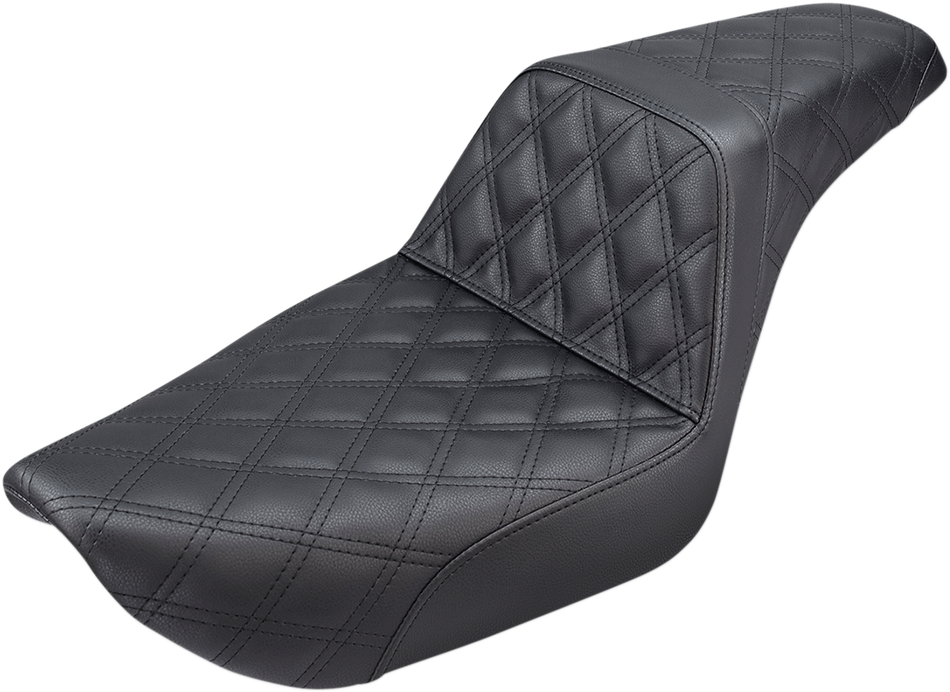 Asiento elevador para SILLÍN - Costura de celosía completa - Negro - Dyna 896-04-175