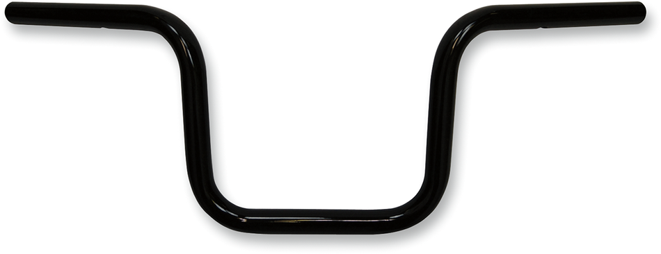 TODD'S CYCLE Handlebar - Beater - 8" - Gloss Black 0601-4669