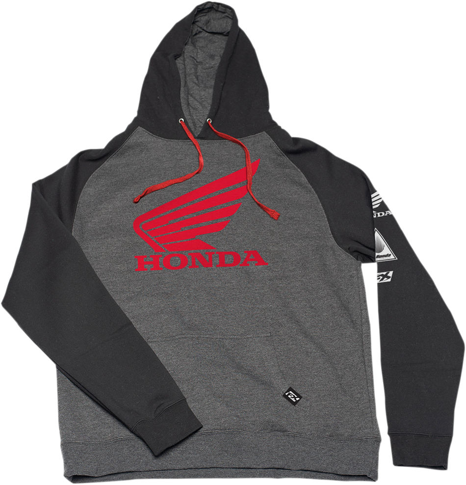 FACTORY EFFEX Honda Wing Hoodie - Dark Gray - Large WRONG PIC 21 H&A CATALOG 22-88304