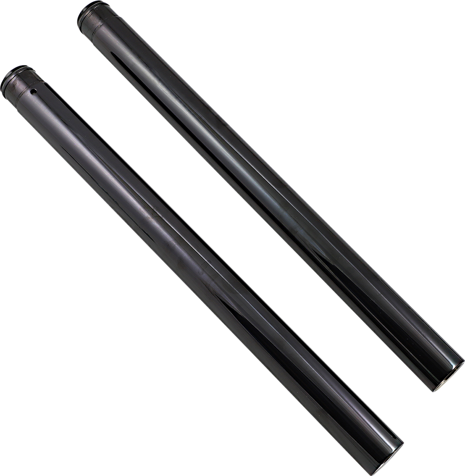 CUSTOM CYCLE ENGINEERING Black Diamond-Like Fork Tubes - 41 mm - 20.25" Length T2000DL