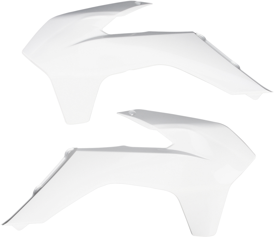 UFO Radiator Shrouds - White KT04052-041