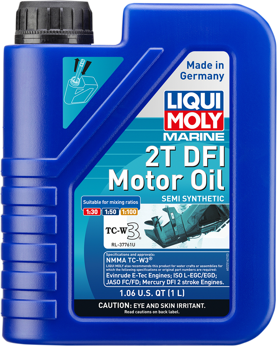 LIQUI MOLY Marine 2T DFI Motor Oil - 1L 22516