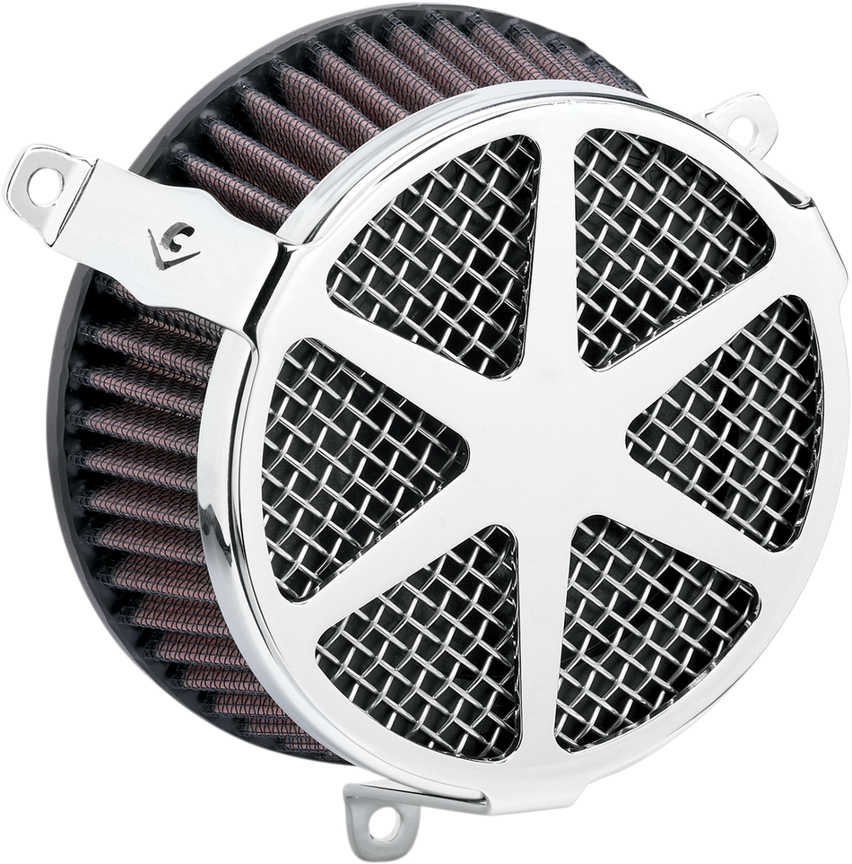 COBRA Air Filter - Spoke - Chrome 606-0101-04-SB