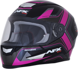 AFX FX-99 Helm - Recurve - Schwarz/Fuchsia - XL 0101-11105 