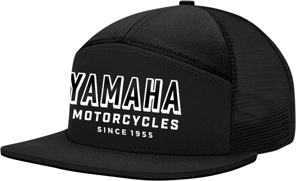 YAMAHA APPAREL Yamaha Moto Camper-Mütze – Schwarz NP21A-H2738 