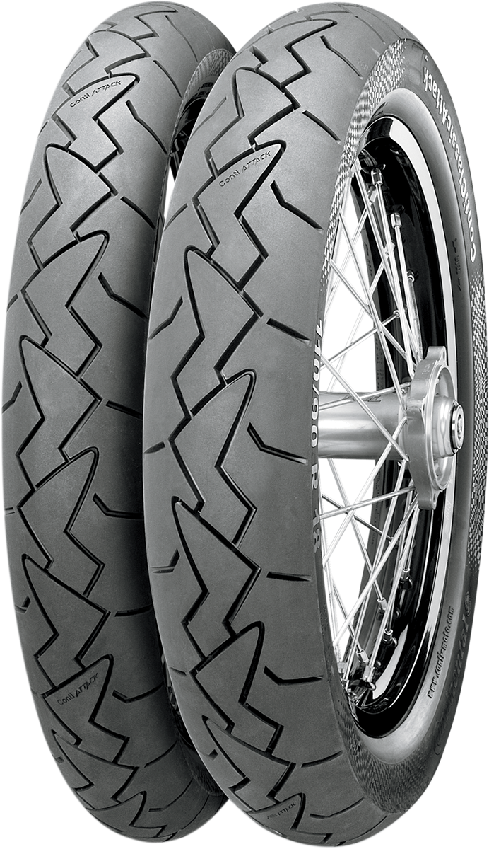 CONTINENTAL Tire - ClassicAttack - Rear - 110/90R18 - 61V 02441840000