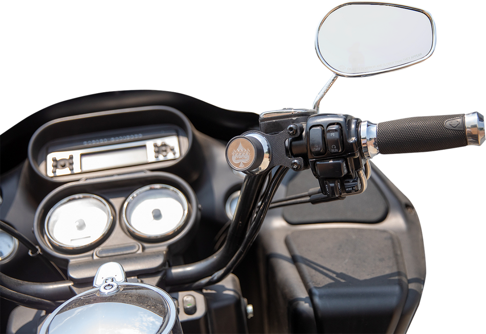 KLOCK WERKS Handlebar Mount - iOmount™ - Chrome KWD-01-0605-C