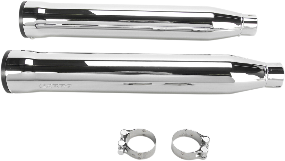 COBRA 3" RPT Mufflers - Chrome 6052