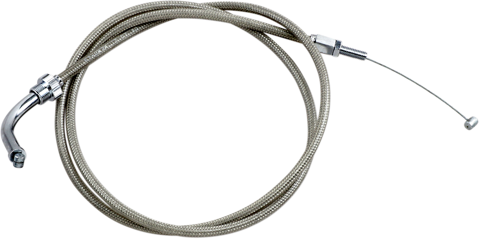 MOTION PRO Throttle Cable - Push - Honda - Stainless Steel 62-0424