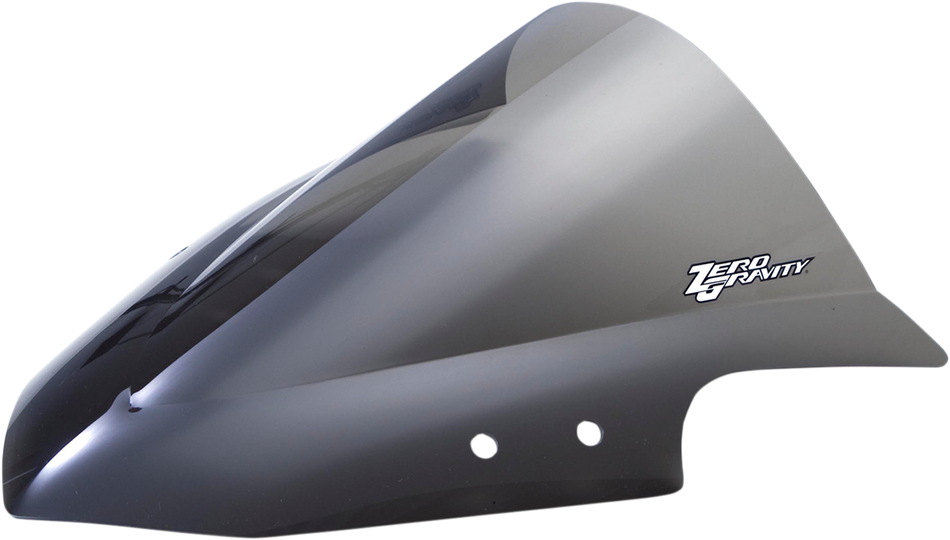 Zero Gravity Double Bubble Windscreen - Smoke - Ninja 300 16-282-02