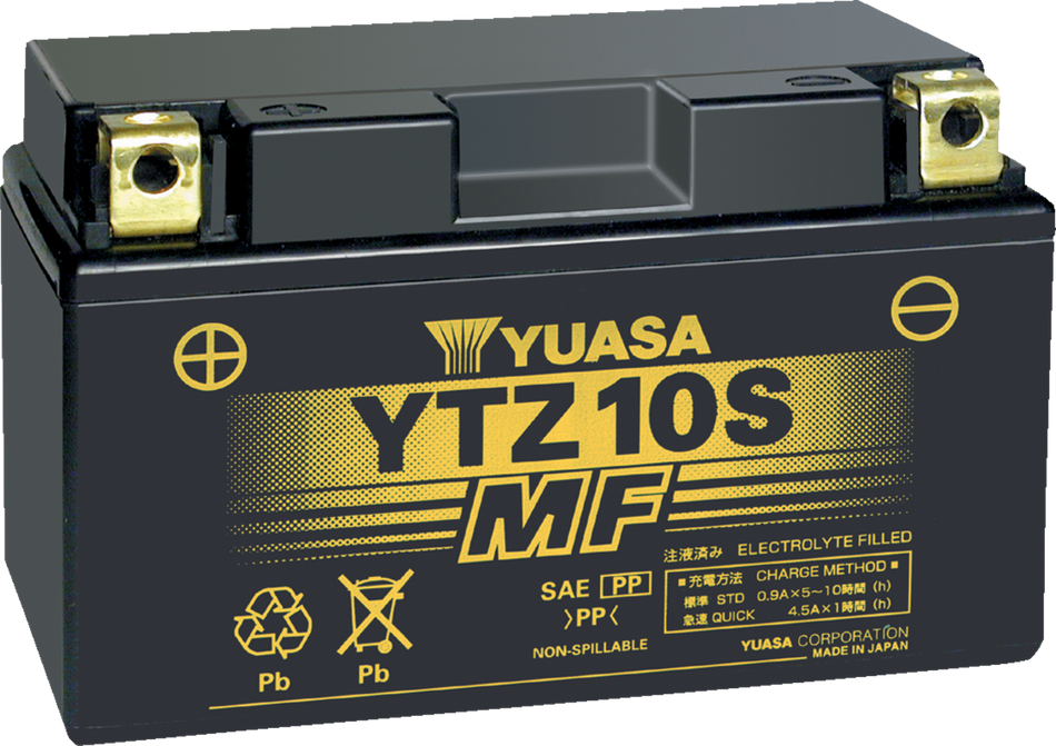 YUASA AGM-Batterie – YTZ10S YUAM7210A 