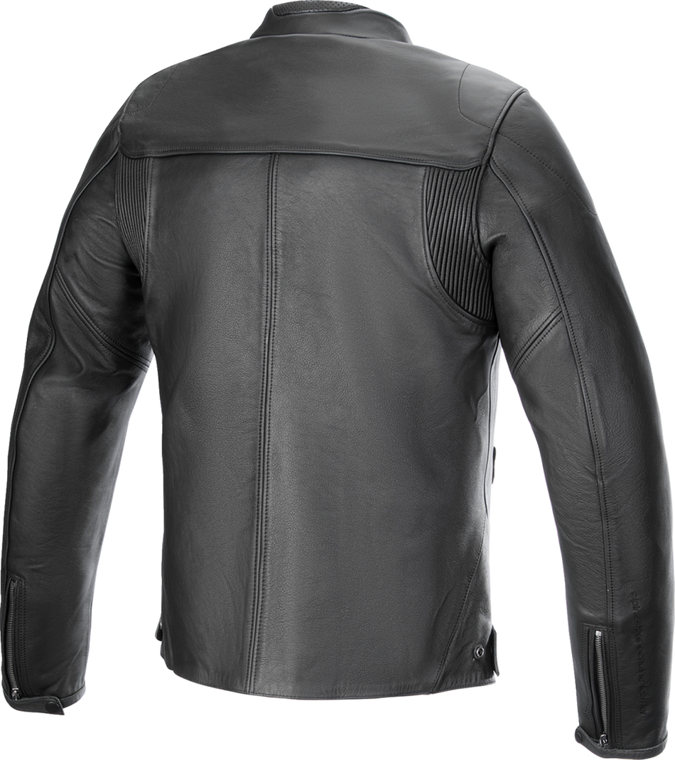 ALPINESTARS Blacktrack Leather Jacket - Black - Medium 3103824-1100-M