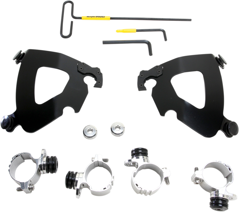 MEMPHIS SHADES Gauntlet Mounting Kit - Black - XL1200 MEB2006