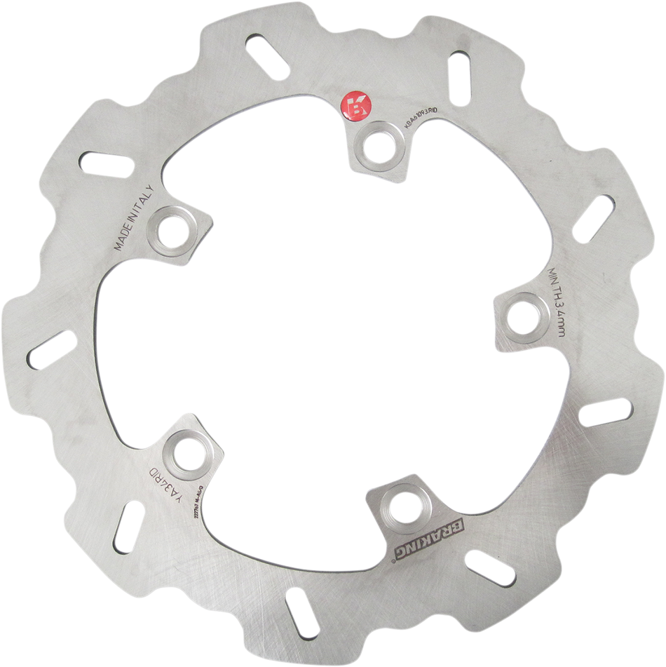 BRAKING Brake Rotor - Rear - YA34RID YA34RID