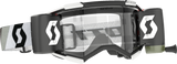 SCOTT Fury WFS Goggle - Premium Schwarz/Weiß - Klar 278596-7702113 