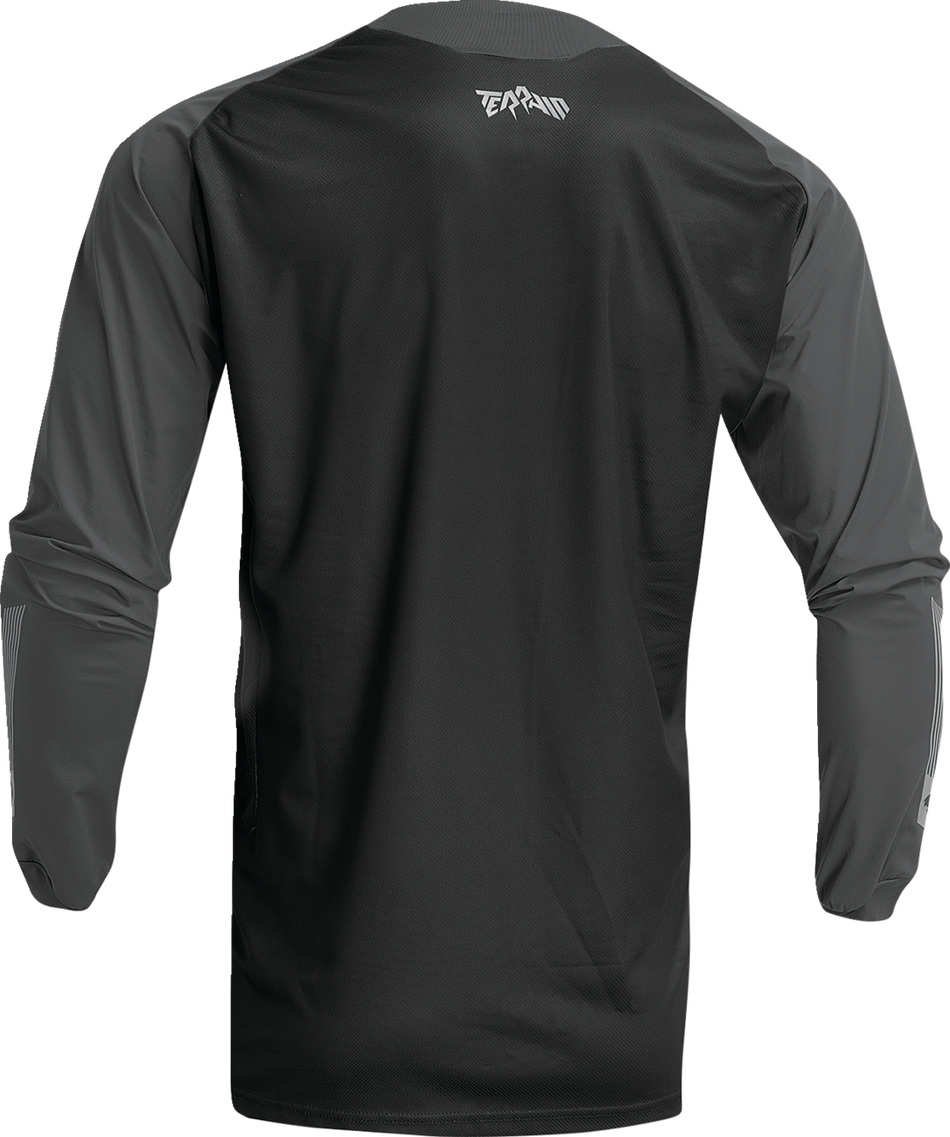 THOR Terrain Jersey - Black/Charcoal - 3XL 2910-7165