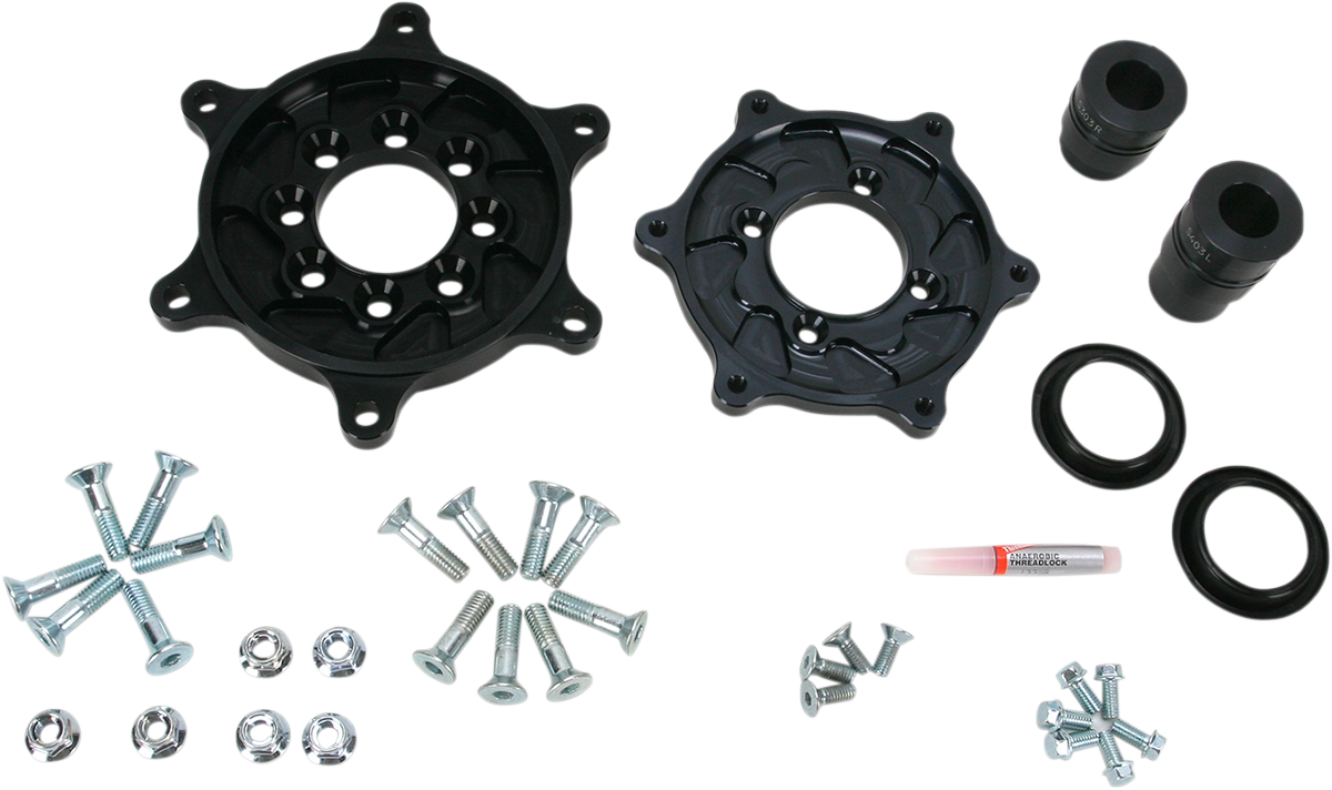 Juego de anillos portadores EXCEL - Trasero - Negro 2RC-5921 