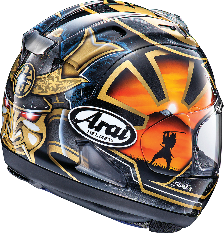 ARAI Corsair-X Helmet - Dani Samurai-2 - Black - Medium 0101-15769