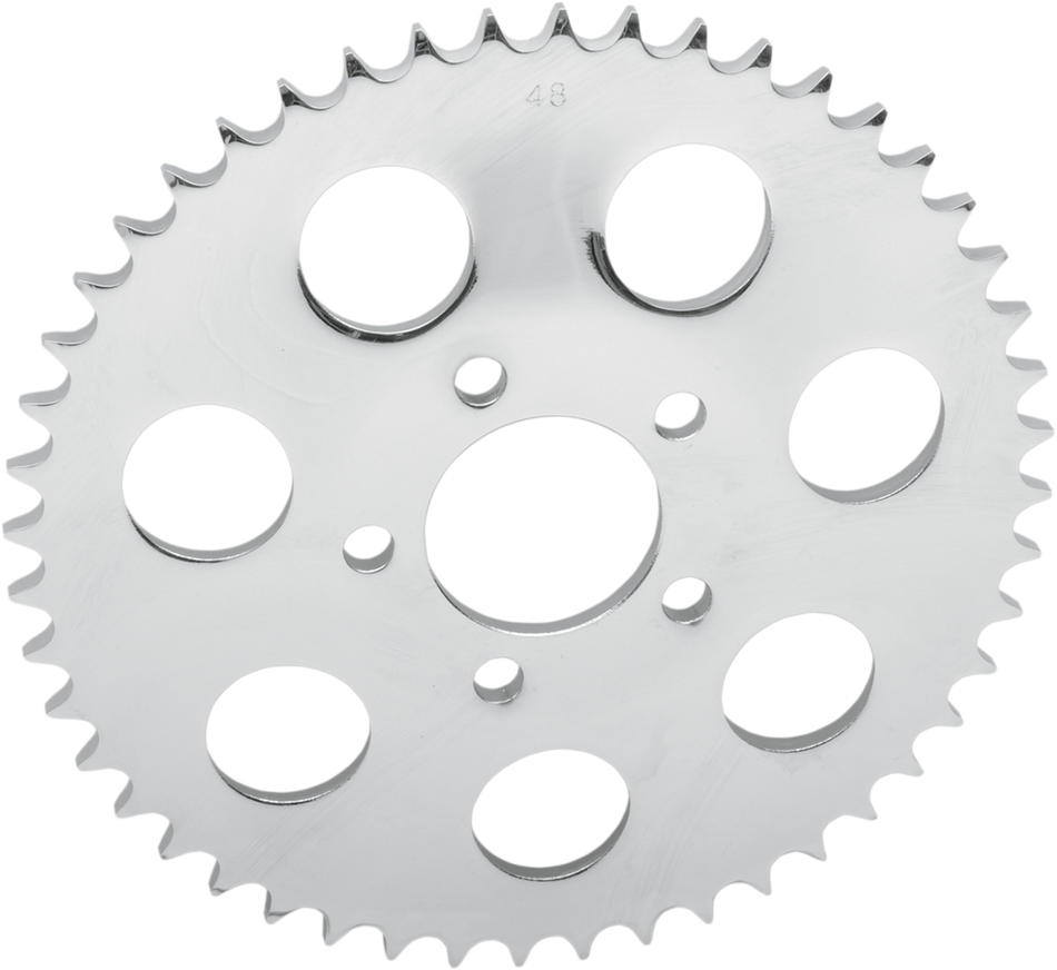 DRAG SPECIALTIES Rear Sprocket - Chrome - Dished - 46 Tooth 16431P