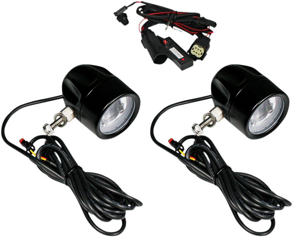 CUSTOM DYNAMICS LED Fog Light - BCM - Black PB-FOG-BCM-B