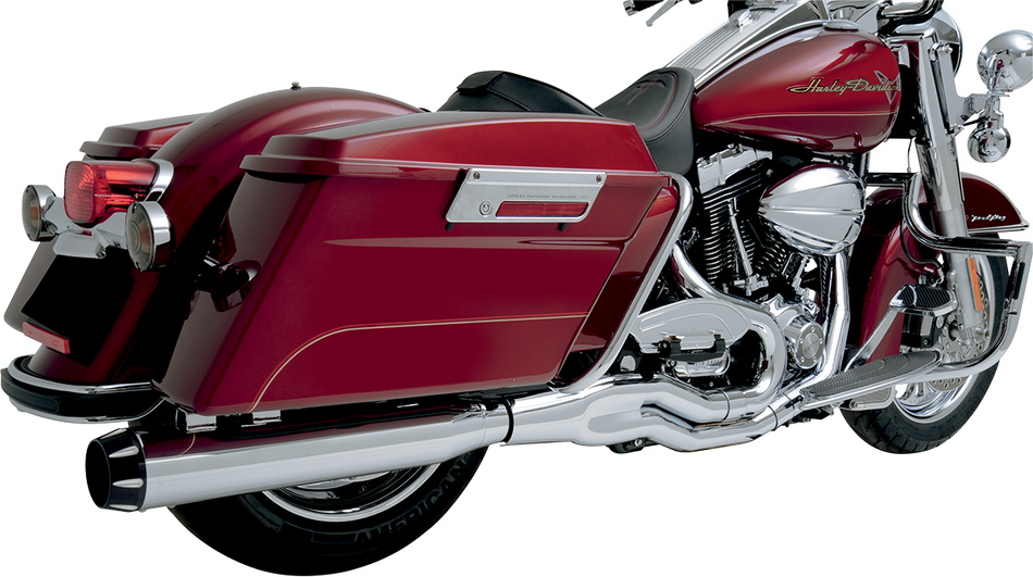 BASSANI XHAUST B1 2:1 Exhaust - Chrome FLH-777