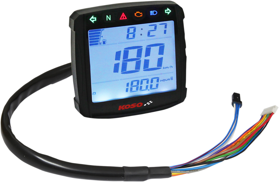 KOSO NORTH AMERICA XR-01S Speedometer - 2.94" L x 3.05" W x 0.94" D BB026001