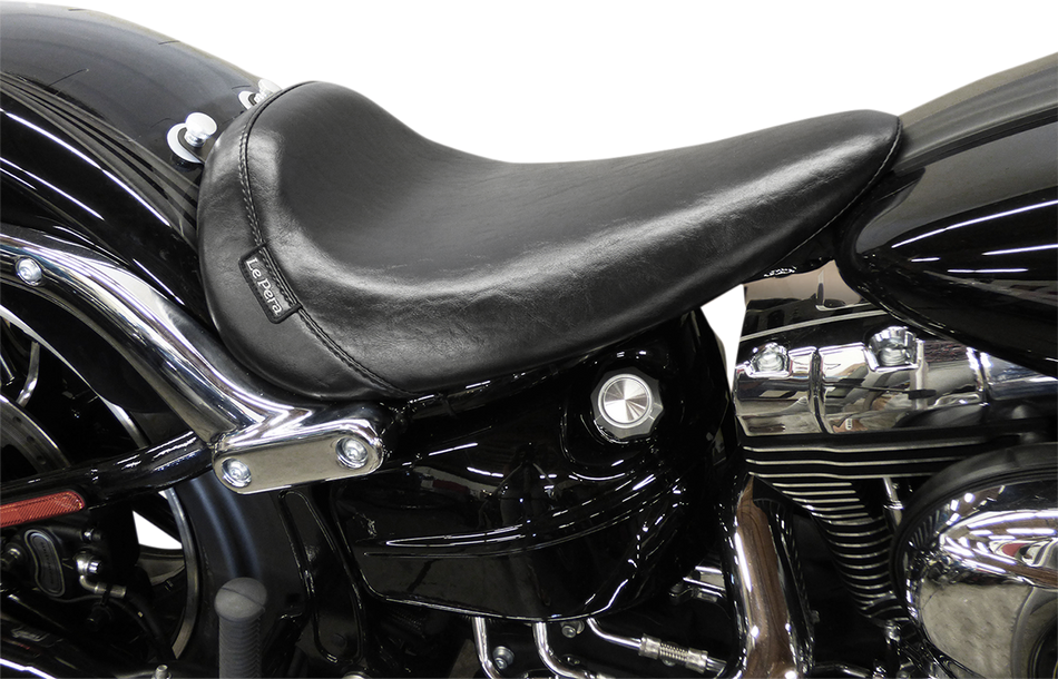 LE PERA Bare Bones Solo Seat - Smooth - Black - FXSB LKB-007