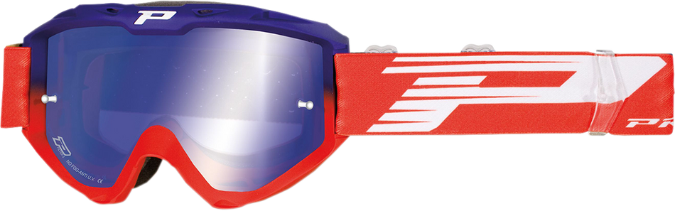 Gafas PRO GRIP 3450 Riot - Azul/Rojo - Espejo PZ3450BLROFL 