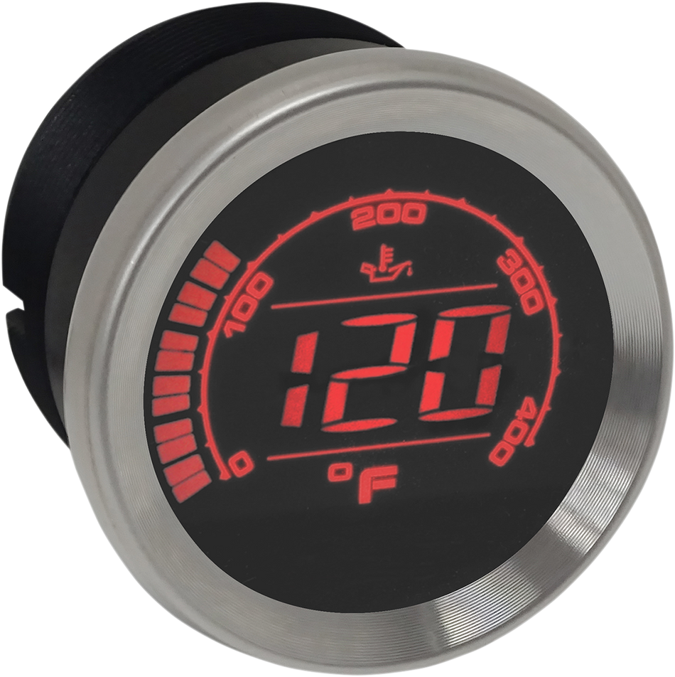 KOSO NORTH AMERICA HD-02 Oil Temperature Gauge - Chrome - 2" BA050500