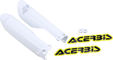 ACERBIS Lower Fork Covers for Inverted Forks - White 2791516811