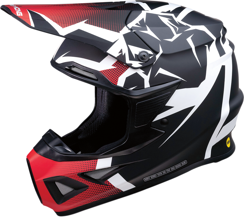 MOOSE RACING F.I. Helmet - Agroid™ - MIPS® - Red/Black - Medium 0110-6693