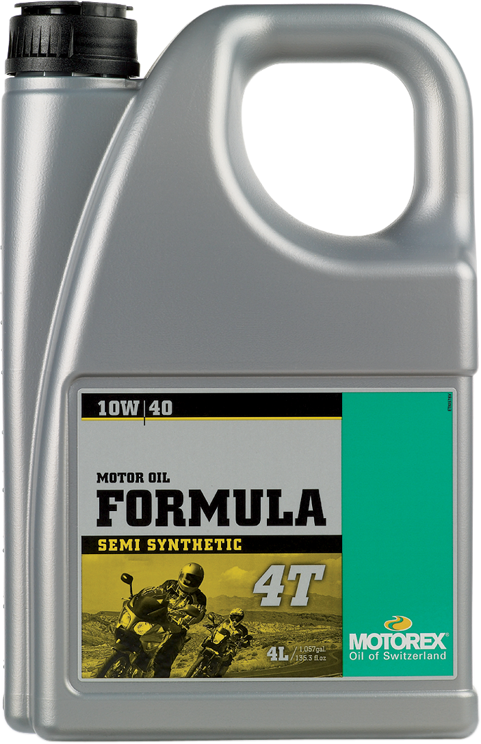 Aceite de motor MOTOREX Formula Synthetic Blend 4T - 10W-40 - 4L 196056 