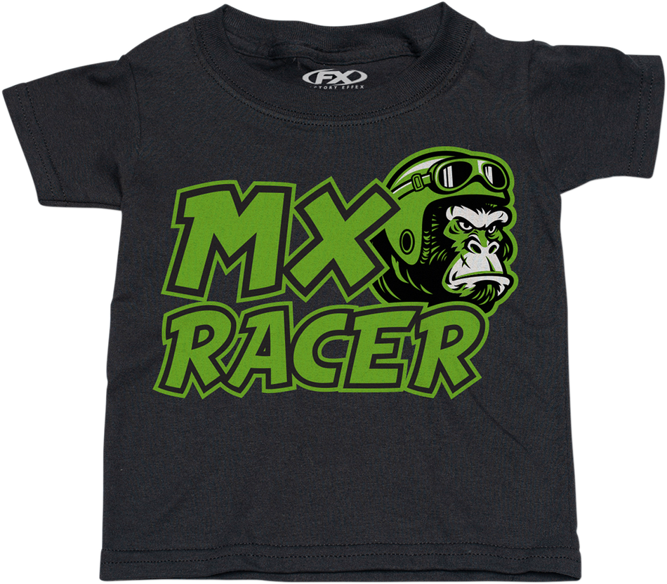 FACTORY EFFEX Toddler Kawasaki MX Racer T-Shirt - Black - 4T 23-83124