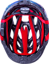 KALI Child Chakra Lighted Helmet - Jungle - Gloss Blue - XS 0221022224