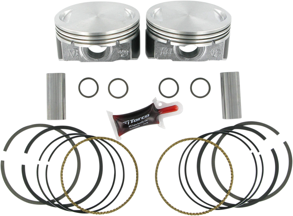 KB PERFORMANCE Piston Kit - Twin Cam KB409C.010