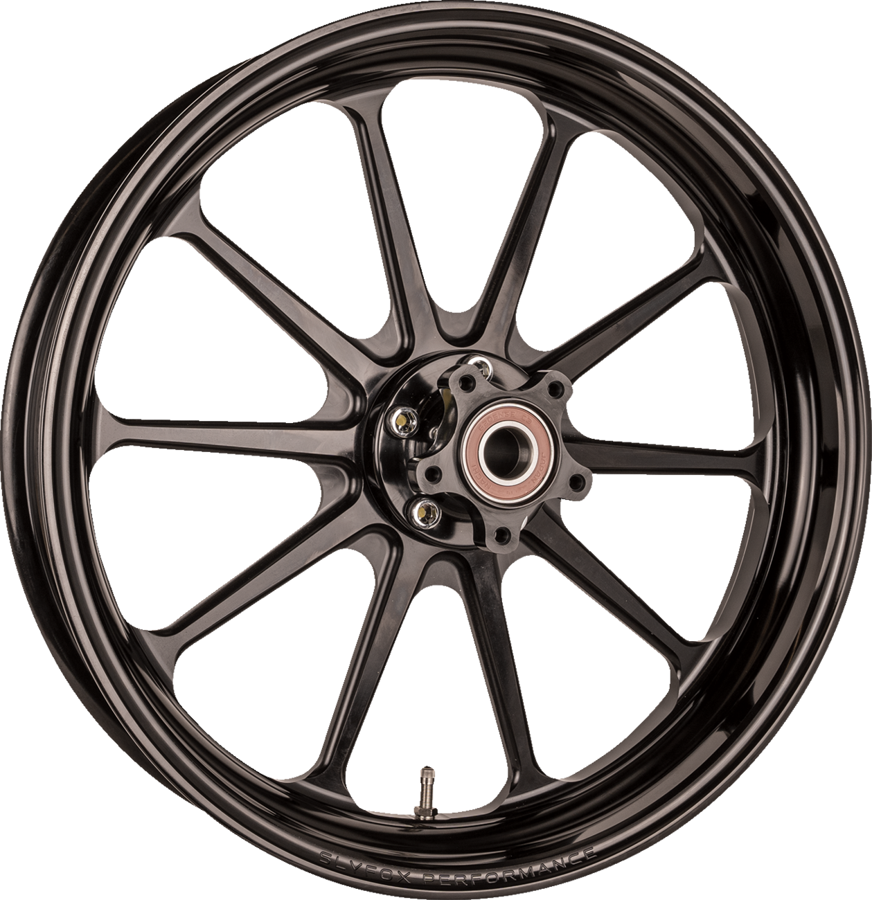 SLYFOX Wheel - Track Pro - Front/Dual Disc - No ABS - Black - 17"x3.5" 12027706RSLYAPB