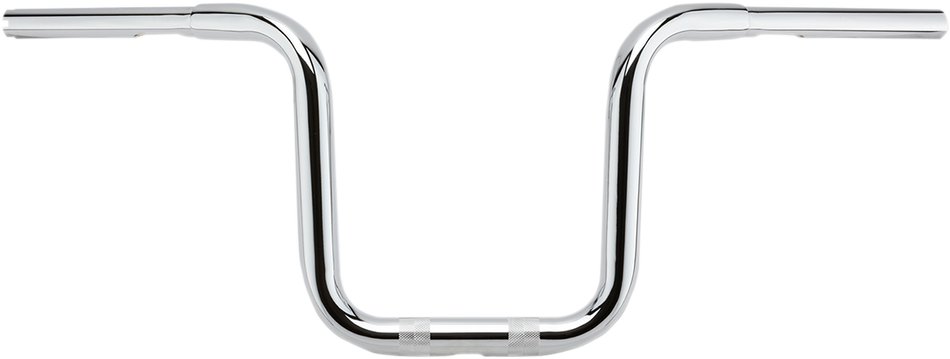 TODD'S CYCLE Handlebar - Beater - 10" - Polished 0601-4677