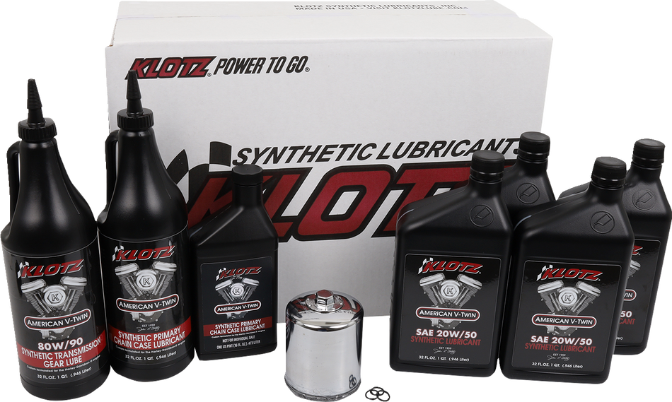 KLOTZ OIL Premium Oil Change Kit KH-100