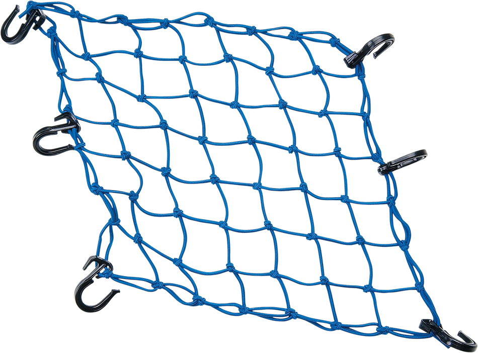 POWERTYE MFG. Adjustable Cargo Net - Blue 50153